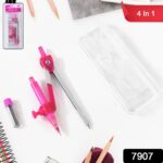 Student Geometry Compass Set (4 in 1) - Image 2