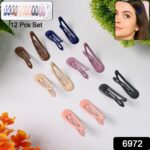 Metal Hair Clips Set (12 Pcs Set), Hair accessories - Image 2