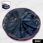 Round Foldable Shoe Organizer Bag 12-Section - Image 2