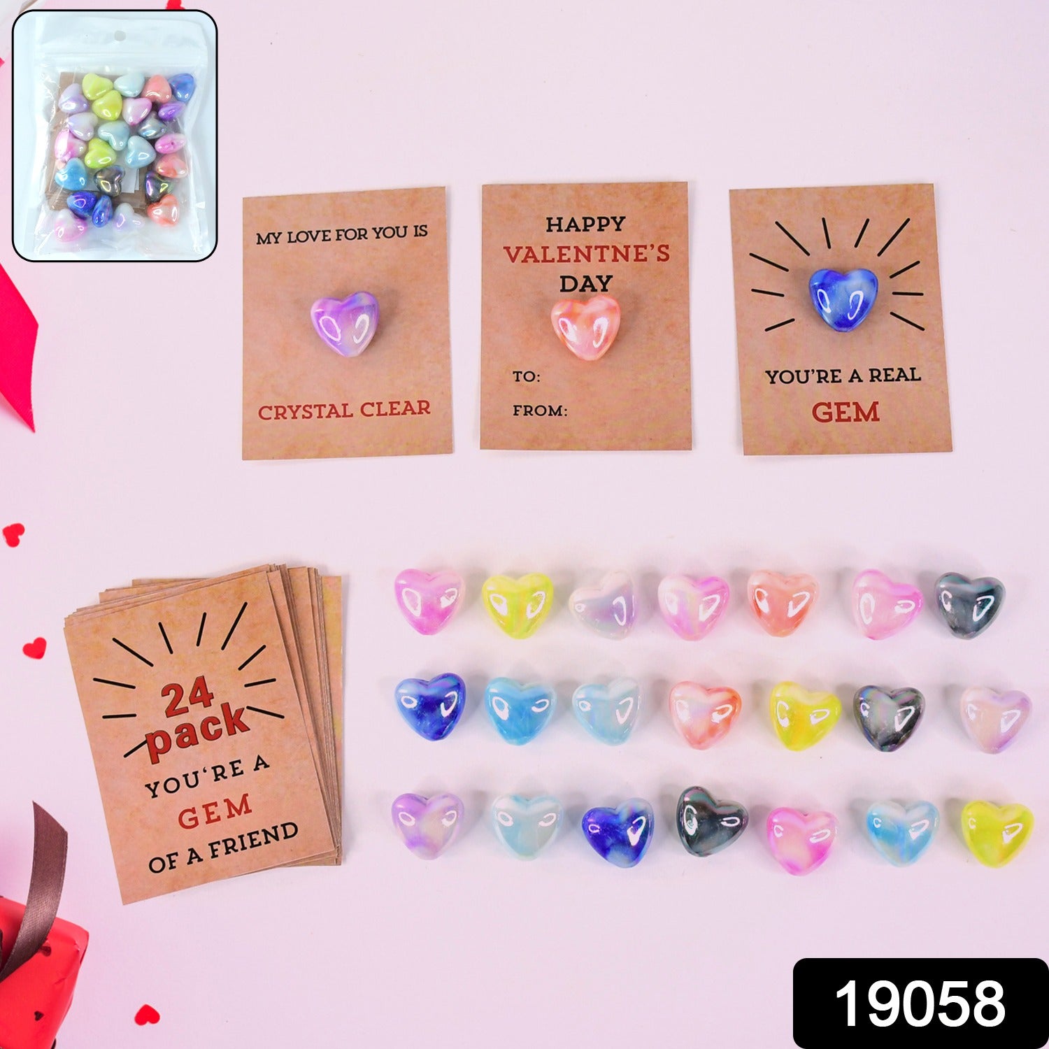 WhatsAppImage2025-04-29at10.55.21 Heart-Shaped Crystal Gem Valentines with Gift Cards (24 Pc) - Image 1