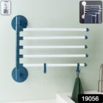 Rotating Bar Wall Mounted Swivel Towel Rack - Image 2