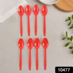 Reusable Home Dining Plastic Spoons (8 Pc) - Image 2
