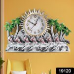 Premium Plastic Body Wall Clock (1 Pc) - Image 2