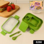 Magic Lunch Box with Leakproof Compartments (1 Pc) - Image 2