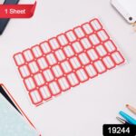 Multipurpose Writable Blank Label Sticker Sheets (1 Sheet) - Image 2