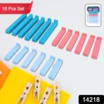 Ritu 18-Piece Plastic Pouch Sealer Clip Set - Image 2
