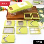 Premium 9-in-1 Multi-functional Vegetable Cutter - Image 2