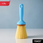 Multi-Purpose Short Handle Plastic Cleaning Brush (1 Pc) - Image 2