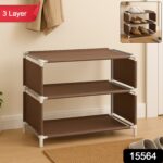 Modular Fabric Shoe Rack 3layer - Image 2