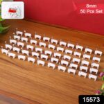 8mm Nail Cable Clips Set (50 Pc) - Image 2