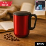 Stainless Steel Metallic Coffee Mug Approx 300ml (1 Pc) - Image 2