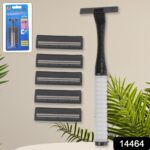 manual shaving razor with 5 blades - Image 2