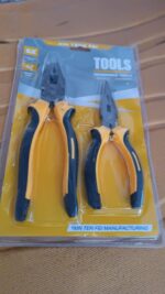 Long Nose Plier and Flat Mouth Plier Combo Tools (2 Pc Set) - Image 7