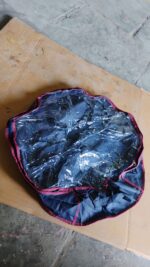 Round Foldable Shoe Organizer Bag 12-Section - Image 7