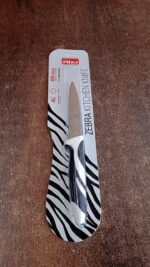 Ritu Stainless Steel Serrated Blade Zebra Kitchen Knife (1 Pc) - Image 7