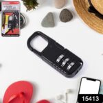 Suitcase Locks, Travel Luggage Locks, 3 Digit Combinations Padlock Mini Zinc Alloy Resettable Code Lock - Image 2