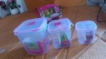 Kitchen Storage Container Set Of 3 Pcs (250, 500, 1000 ML) - Image 10