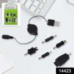 5 in 1 Universal Multi USB Charger Cable Connection kit for a Mobile Phone - Image 2