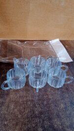 Unbreakable Transparent Plastic Tea Cups (Set of 6 Pc) - Image 7