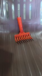 Heavy Duty Plastic Garden Hand Rake – 9-Tooth Cultivator Tool (1 Pc) - Image 7