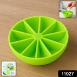 Lemon Shape Flexible Silicone Ice Cube Tray – 8-Slot Round Ice Mold (1 Pc) - Image 2