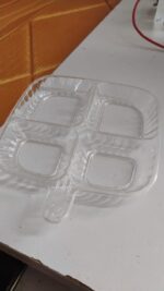 Plastic Kitchen Trays for Serving (4 Compartment / 1 Pc) - Image 8