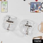 Large Plastic Self Adhesive Wall Hooks (2 Pc) - Image 2