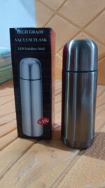 Stainless Steel  Hot And Cold Water Bottle With Push-down Lid (350ml) - Image 7