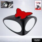 2 in 1 Car Blind Spot Mirror 360 Rotation Adjustable HD Glass (1 Pc) - Image 2