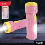 2-in-1 Rechargeable Small Handy LED Torchlight for Home, Outdoor, Tracking (1 Pc) - Image 2