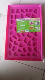Plastic Kitchen Tray with Modern Hollow Design (40x25 cm) - Image 7