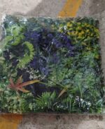 Artificial Plants Wall Topiary Wall Greenery Mat Wall Backdrop Decor (1 Pc Mix Design) - Image 8