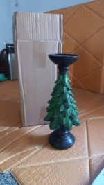 Christmas Tree Candleholder Candlestick Decorative for Home - Image 7