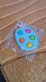 Silicone Push Pop Keychain Toy for Kids (1 Pc) - Image 8