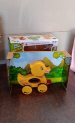 Pull Along Toy with Attractive Design, Developmental Toy for 1-Year-Old Girl Boy (Duck) - Image 7