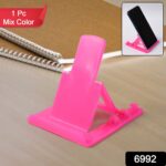 Adjustable Foldable Plastic Mobile Phone Stand Holder (1 Pc) - Image 2