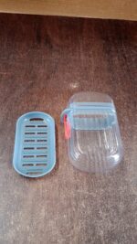 Multipurpose Soap Box Holder with Transparent Dust-Proof Lid ,Sabudani (1 Pc) - Image 7