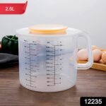 Plastic Baking Measuring Cup 2.5L Measurement with Scale Kitchen Pouring Cup - Image 2