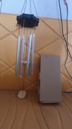 Solar LED Wind Chime with Tubes Soothing Sound & Colorful Glow (1 Set) - Image 8