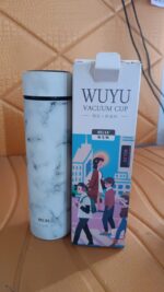 Stainless Steel Temperature Insulated Water Bottle With Marble Pattern (500ml Approx) - Image 7