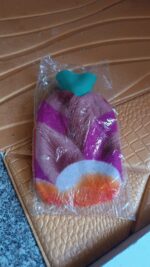 Hot Water Bottle Bag With Cover (1 Pc / Mix Design & Color / 250 ML Approx) - Image 9