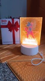 Beautiful 3D Lord Shree Ram Frame with soft white light (1 Pc) - Image 6