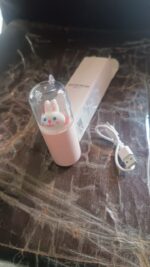 Portable Mini Facial Steamer – USB Rechargeable Nano Mist Sprayer with Cute Cartoon Design - Image 7