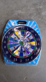 Magnetic Dart Board Game Set with 6 Soft-Tip Darts - Image 8