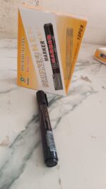 Premium Permanent Black Marker Pen Set (12 Pcs Set) - Image 9