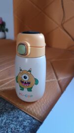 Stainless Steel Single Wall Insulated Flip Lid Kids Water Bottle (300 ML Approx) - Image 7