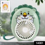 Cartoon USB Handheld Fan Portable Outdoor Mini Desktop Office Fan - Image 2
