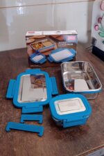 Apex Jerry Lunch Box Premium Stainless Steel Food Container (2 Pc / 700+200 ML Approx) - Image 7