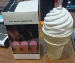 Ice Cream Cone Shape Air Freshener Humidifier (1Pc / Cream Color) - Image 8