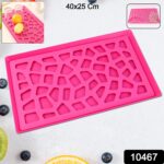 Plastic Kitchen Tray with Modern Hollow Design (40x25 cm) - Image 2